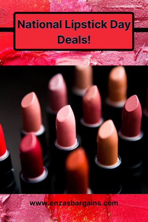 National Lipstick Day Deals - Roundup 2023