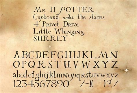 Hogwarts Font 2023 – Get Latest Games 2023 Update