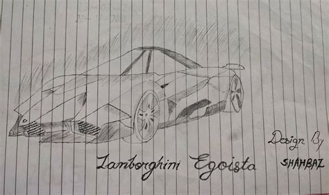 Lamborghini Egoista by shahbaz0770 on DeviantArt