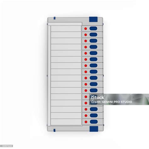 Electronic Voting Machine Evm Control Unit And Vvpat Eci Voting ...