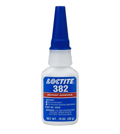 Loctite® 382 Cyanoacrylate Adhesive - Jeaton Aerospace