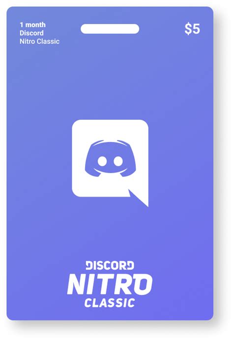 Nitro Gift Cards – Discord