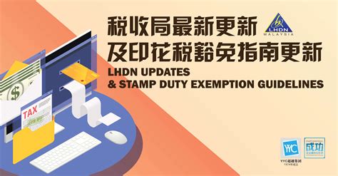 LHDN Updates & Stamp Duty Exemptions