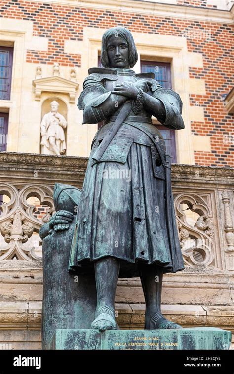 France, Loiret, Orleans, Joan of Arc statue Stock Photo - Alamy