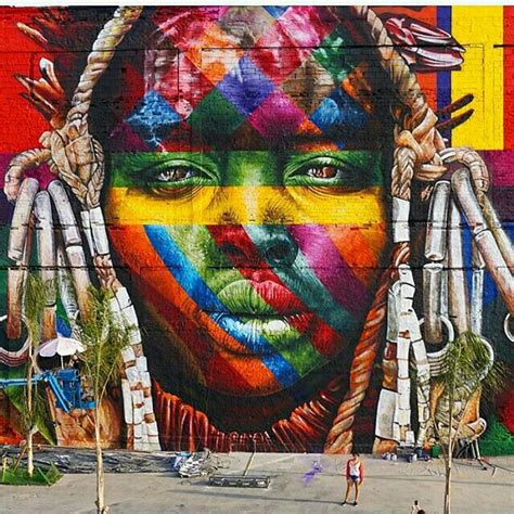 Todos Somos um by Eduardo Kobra @kobrastreetart in Rio De Janeiro ...