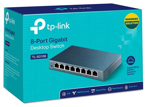 TP-Link 8 Port Gigabit Ethernet Switch Reviews