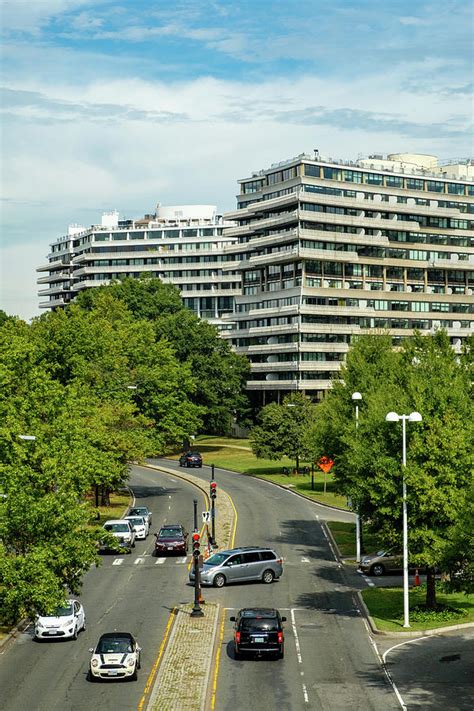 Watergate Complex, Washington DC Photograph by Mark Summerfield | Fine Art America