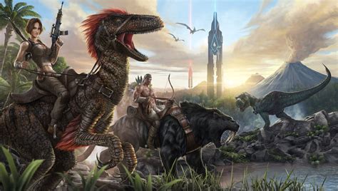 Free download | HD wallpaper: PC game digital wallpaper, Ark: Survival ...