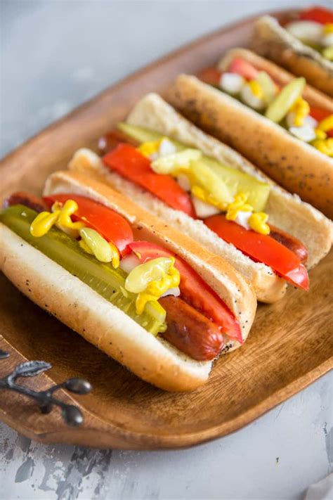 Chicago Style Hot Dog | LemonsforLulu.com
