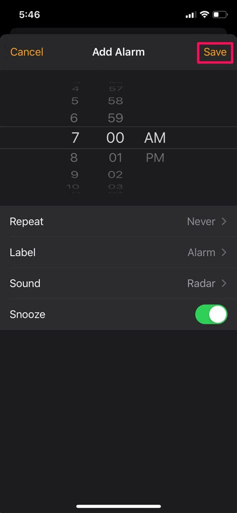 How to Set Alarm Clock on iPhone