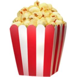 Popcorn Emoji (U+1F37F)