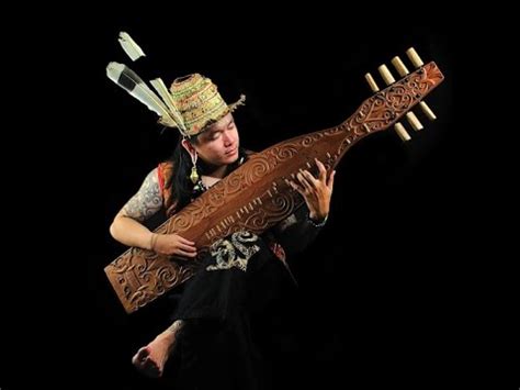 sape musical instrument Dayak touched the hearts 2016 - YouTube