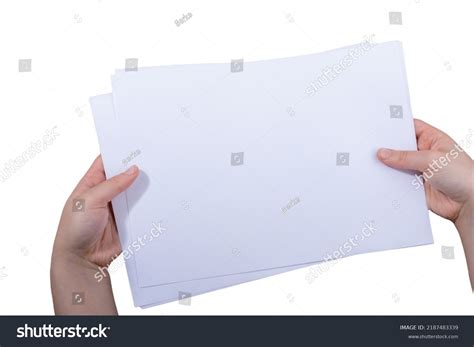 Blank Paper Texture Paper Background Empty Stock Photo 2187483339 | Shutterstock