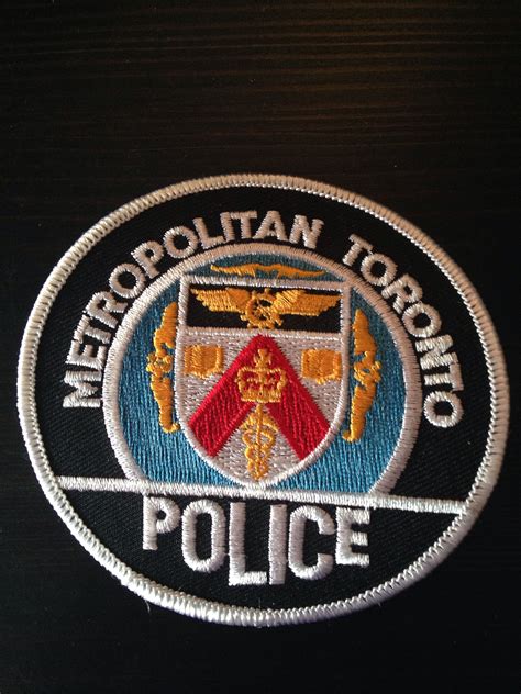 Toronto Metro Police, Ontario, Canada - Obsolete | Police patches, Police badge, Police