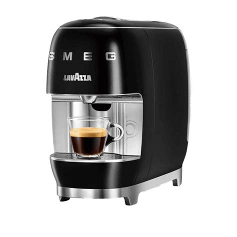 SMEG Lavazza A Modo Mio - Black - Home Furnishings from W. J. Daniel Co. Ltd. UK