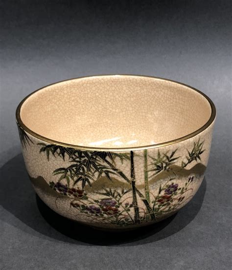 Japanese Antique Satsuma Tea Bowl – Kuraya