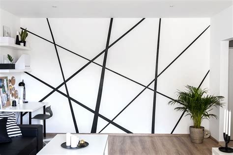 [Get 39+] Wall Mural Wall Paint Design Ideas Black And White