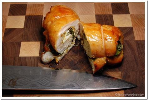 Orange-Curried Turkey Roulade with Goat Cheese & Spinach - Seattle Food ...