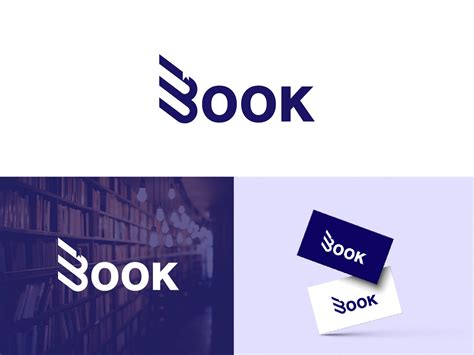 Book logo, wordmark logo, typography logo, lettermark logo by Vect ...