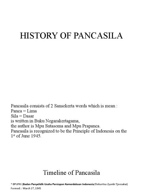 26.08.12 History of Pancasila | PDF | Indonesian People | Asia