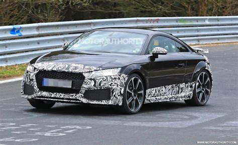 2020 Audi TT RS spy shots and video