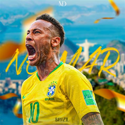 Neymar Santos - Brésil on Behance