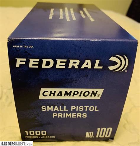 ARMSLIST - For Sale: SMALL PISTOL PRIMERS AND 9MM BULLETS