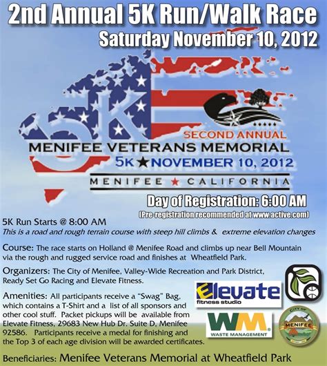 Pin by menifeebuzz.com on Menifee Buzz Ads ~ Events 2012 | Menifee california, Running 5k, Hill ...