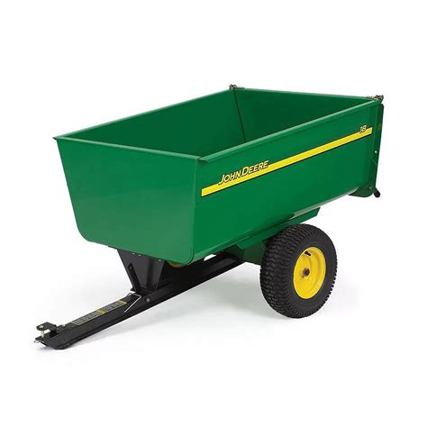 John Deere 1,650 lb. 18 cu. ft. Tow-Behind Steel Utility Cart | The ...