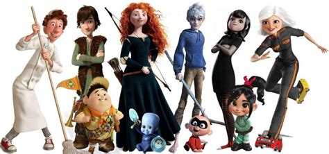 Disney,pixar end Dreamworks by luncaster3 on DeviantArt