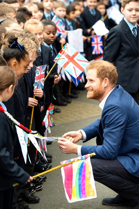 Prince Harry Shows Off Fatherly Instincts During School Visit | Us Weekly