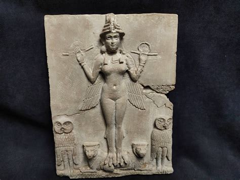 Ishtar Goddess Queen of the Nightburney Relief Ereshkigal - Etsy UK