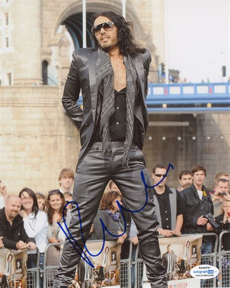 Russell Brand Forgetting Sarah Marshall Signed Autograph 8x10 Photo ...