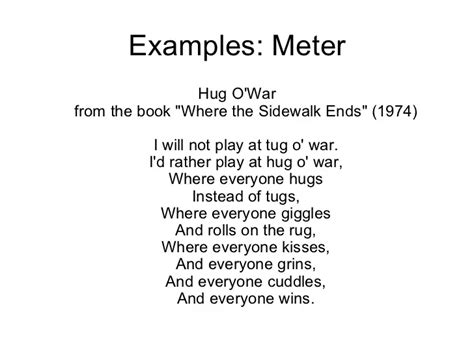 Meter Poems