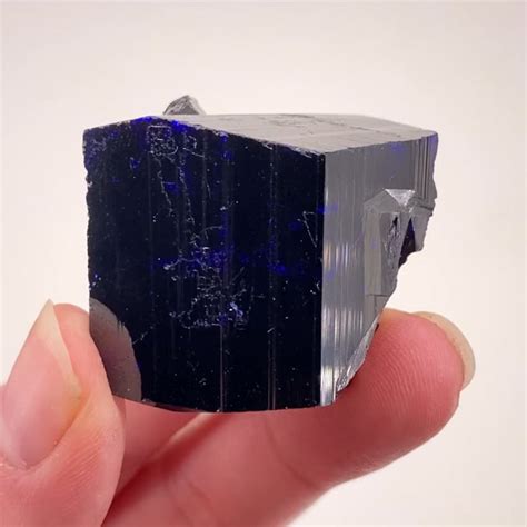 Azurite (fine crystal) | Tsumeb Mine, Otjikoto Region, Namibia