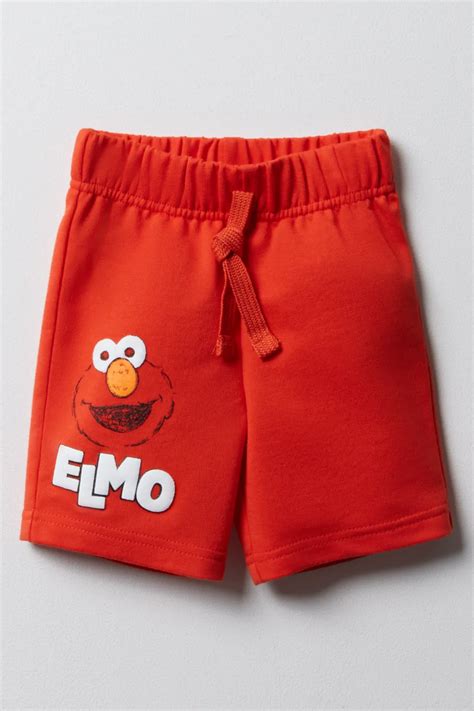 Sesame Street shorts red - LIMITED EDITION Baby Boys 3-36 months ...