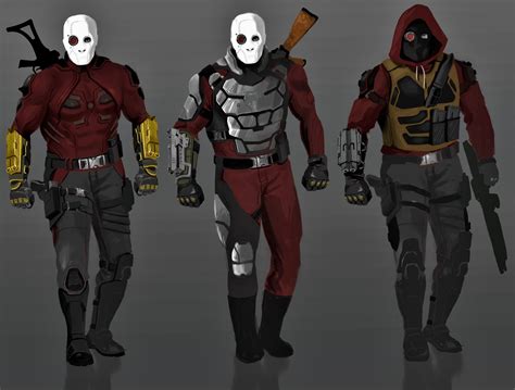 Arkham Origins Deadshot Concept Art