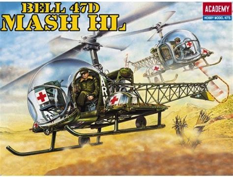 Scalehobbyist.com: Bell 47-D Mash Helicopter by Academy Models