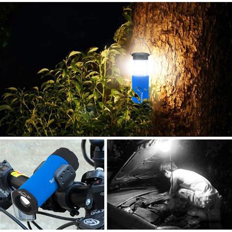 Jual Lampu Emergency + Senter Tahan Air - Lentera Tenda Camping LED - Cas & Tenaga Surya - USB ...