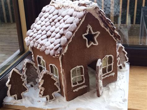 Mary Berry's Gingerbread House made by my very talented nephew ...