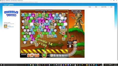 avagamer05 Plays Bubbletown on MSN Games - YouTube