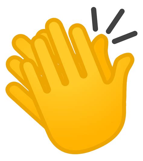Clapping Hands Emoji PNG Clipart - PNG All | PNG All