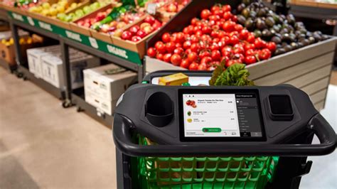 Amazon's New High-Tech Grocery Carts: First Look - TheStreet