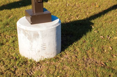 Concrete Light Pole Base from USA Precast | Contractor Pricing Available