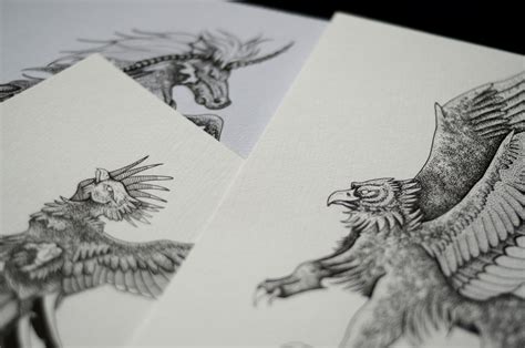 Stippling Animal Illustrations on Behance