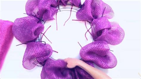 Deco Mesh Wreath - YouTube | Mesh wreath diy, Mesh wreath tutorial, Deco mesh wreaths tutorials