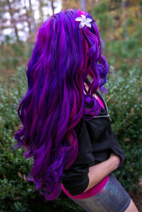 Purple Red Hair Color Tumblr