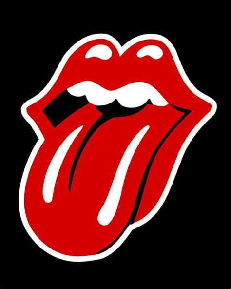 Rolling Stones Tongue Logo - LogoDix