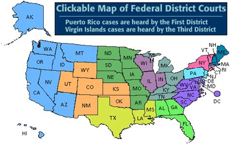 Texas Judicial Districts Map