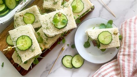 Refreshing Cucumber Sandwiches Recipe